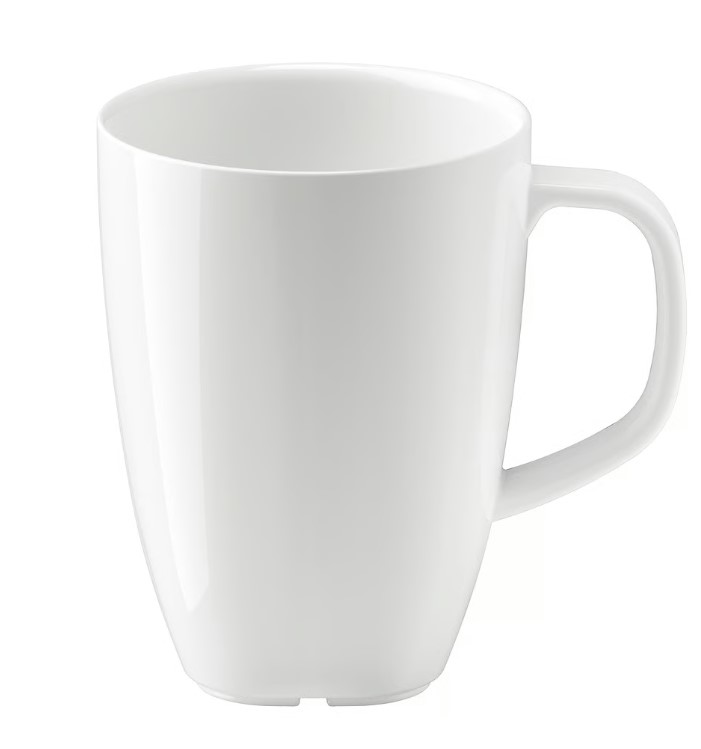 vit kaffekopp